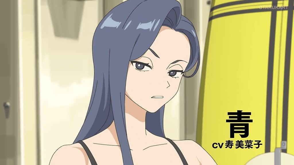 Ao, a researcher at the Laboratory of Optics and Neural Analysis, appears in Wit Studio's upcoming original sci-fi anime LONA.