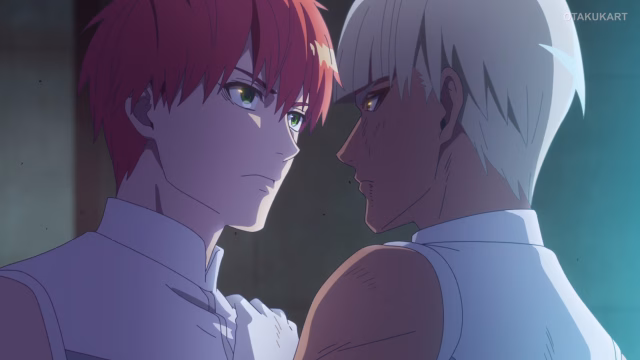 Hibiki Sakurama confronts Fighter D in Go! Go! Loser Ranger!