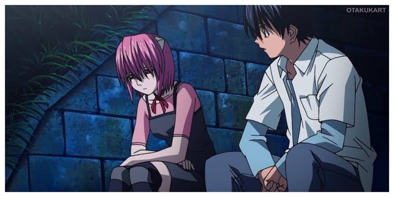 Lucy's Uncertain Farewell from Elfen Lied