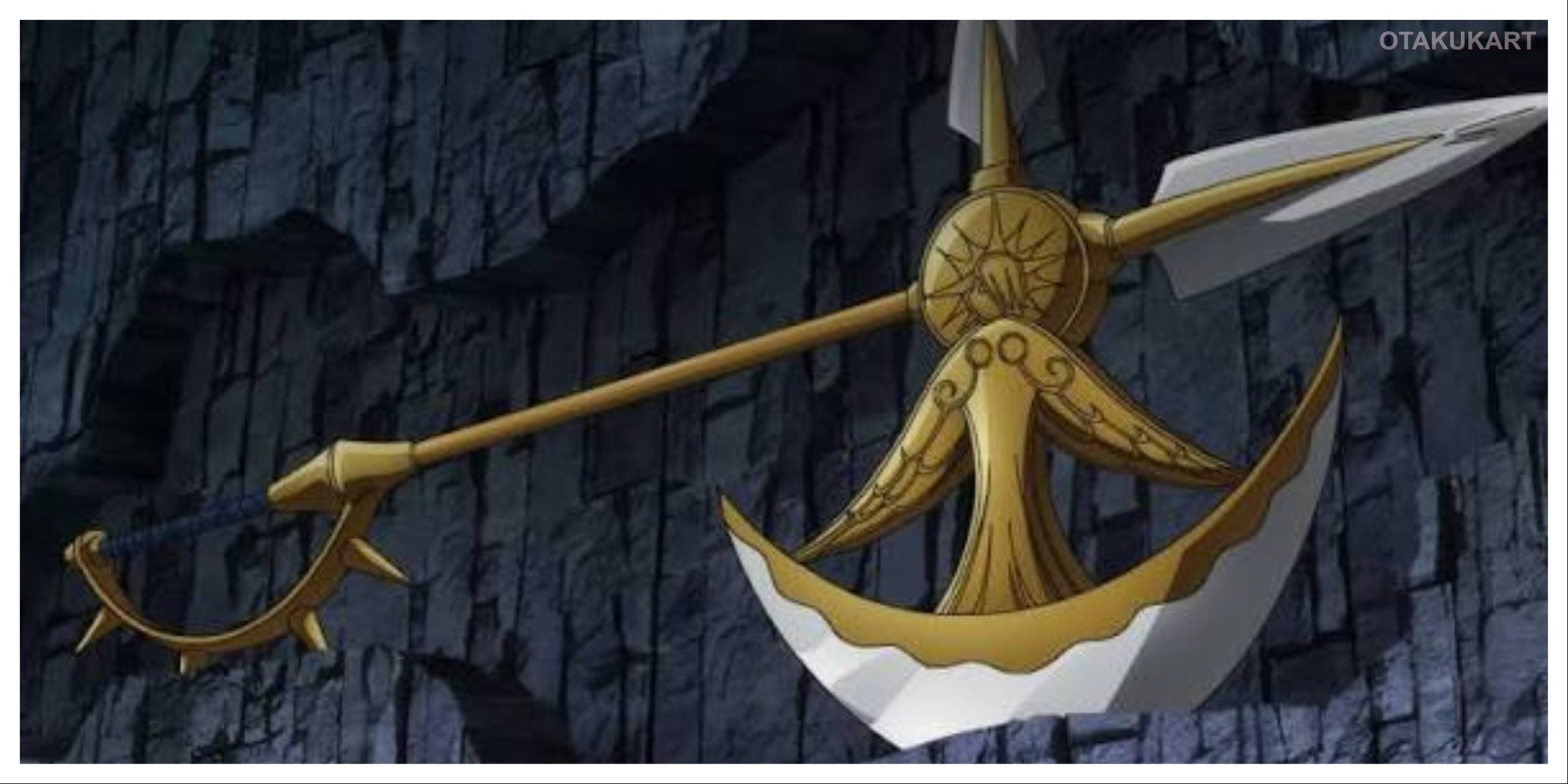 Escanor's Divine Axe Rhitta Powered by Sunshine from Seven Deadly Sins