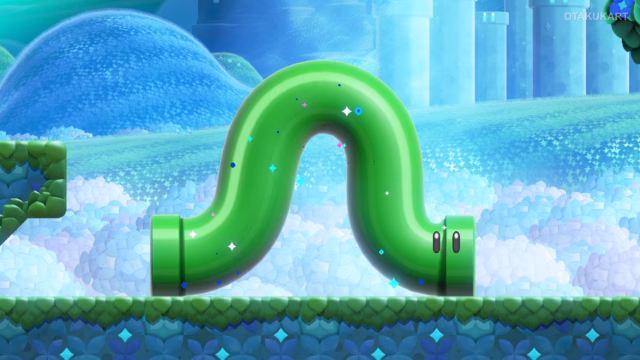 Super Mario Bros. Wonder developer says vibrato helped make the Inchworm Pipe sound "more wriggling, creature-like"