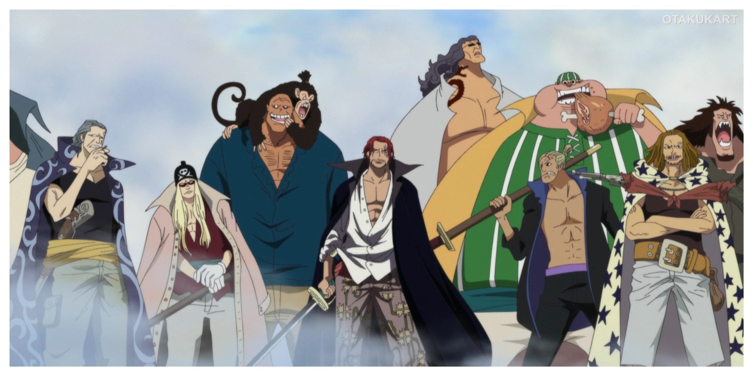 Red Hair Pirates from One Piece