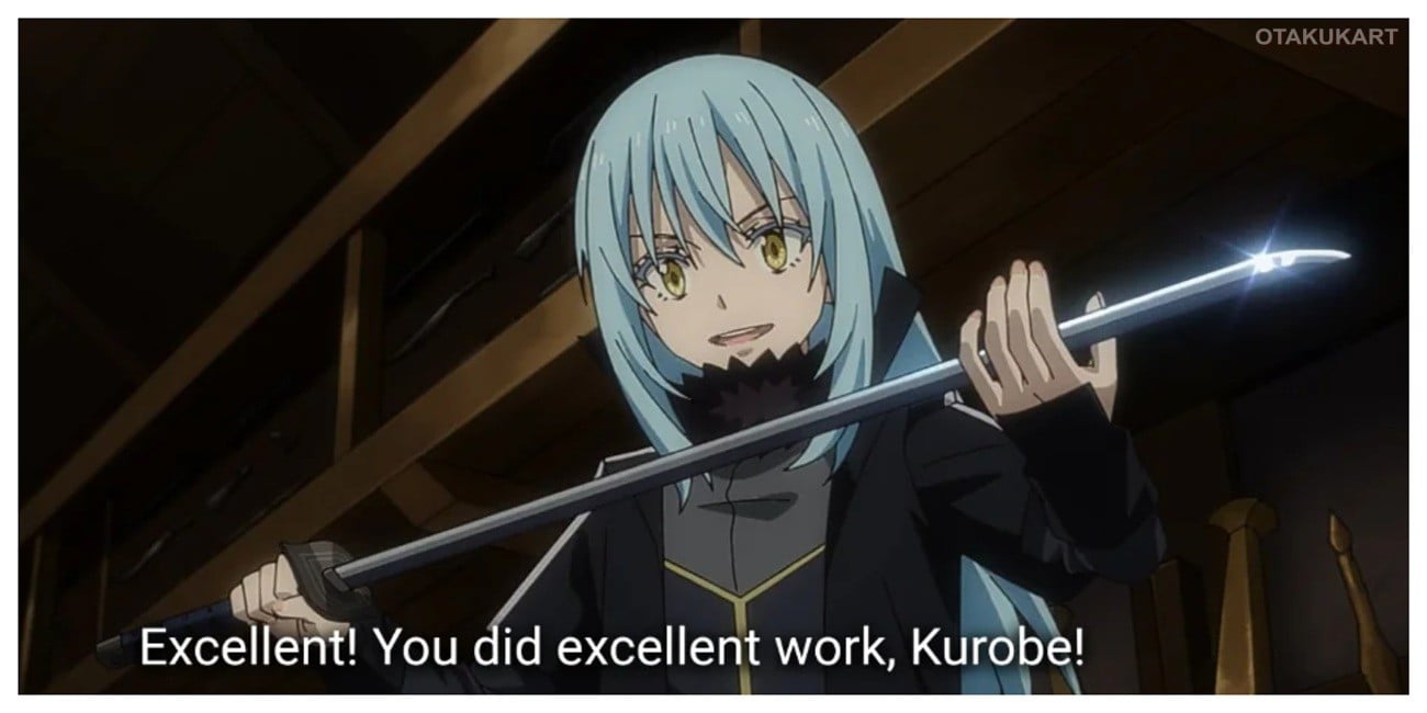 Rimuru Tempest's True Dragon-Empowered Blade
