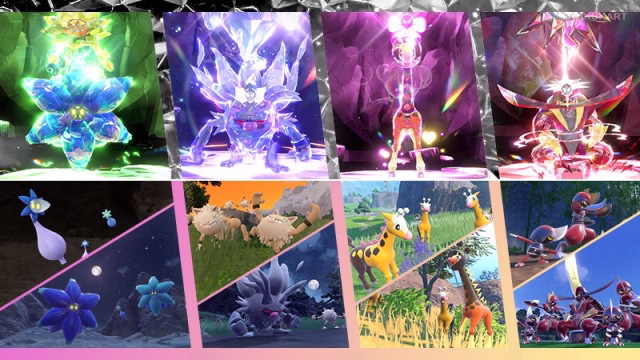 Pokémon Says Scarlet and Violet Will Get Four Consecutive 7-Star Tera Raid Events Featuring Glimmora, Annihilape, Farigiraf, and Kingambit
