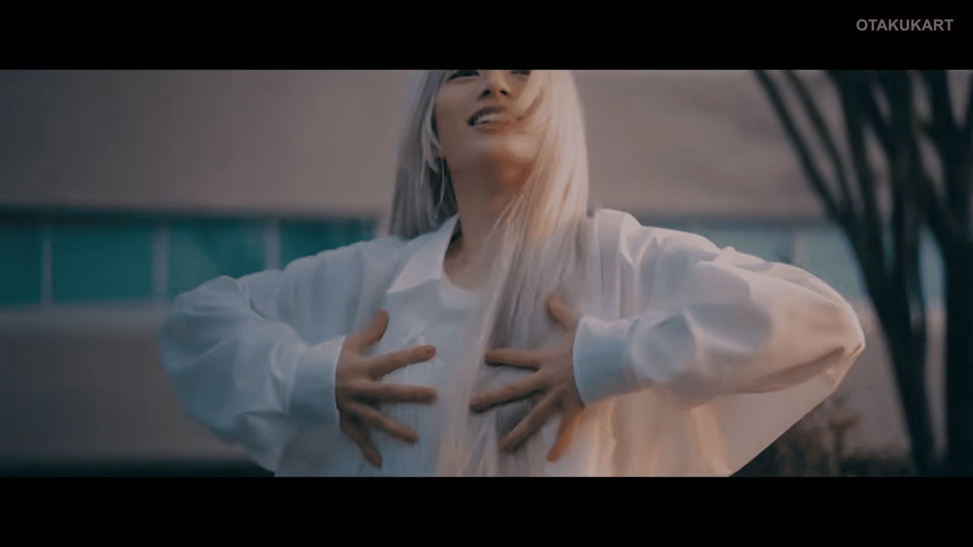 Hikari Wanda, played by Anji Ikehata, appears in the Wandance live-action movie teaser. showcasing the character's signature platinum hair and expressive dance performance.