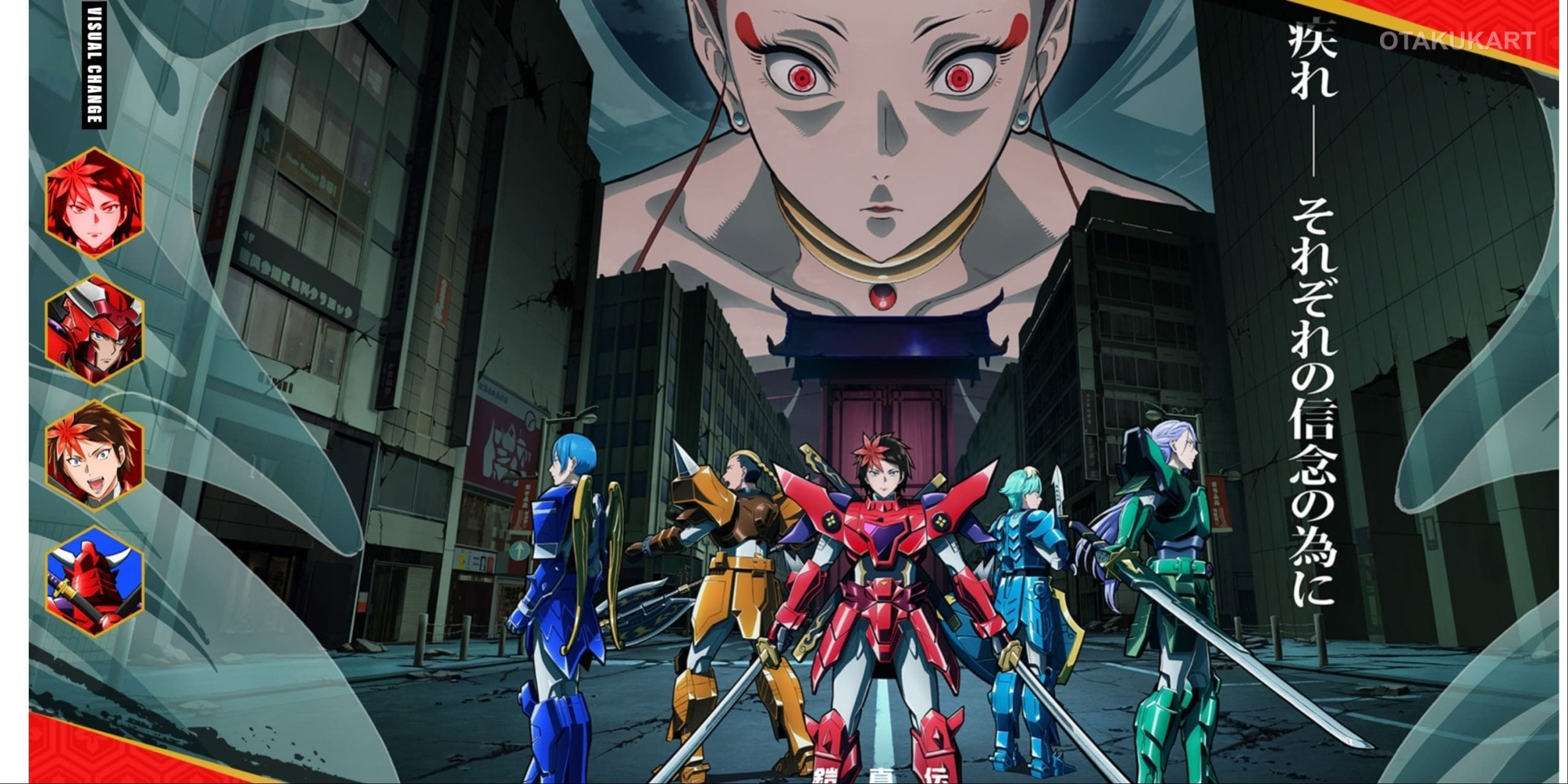The Samurai Troopers prepare for a new battle as a striking Cour 2 visual teases the next major threat in Yoroi-Shinden Samurai Troopers.