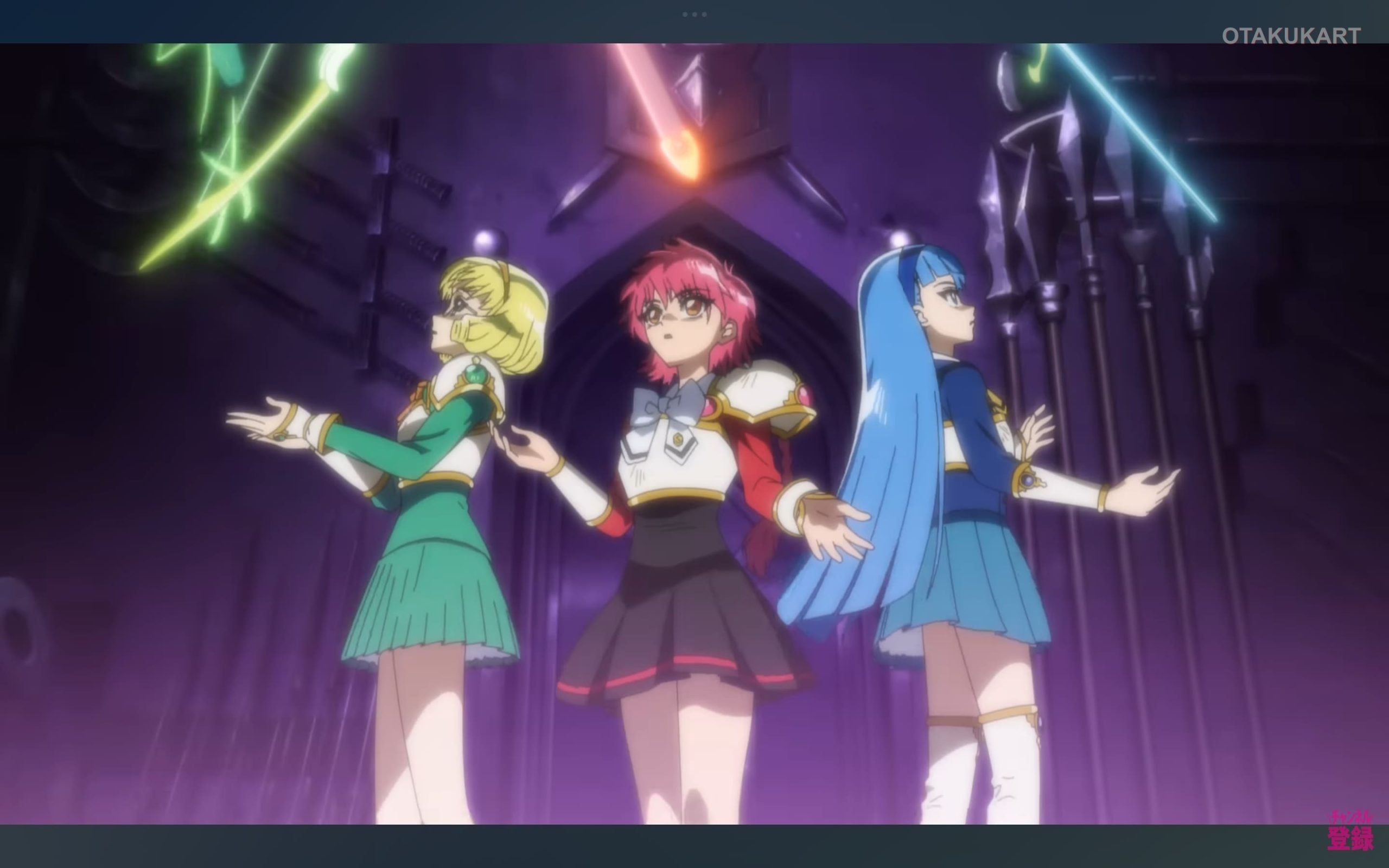 The magical world of Cephiro in the new Magic Knight Rayearth anime, premiering on October 7, 2026.