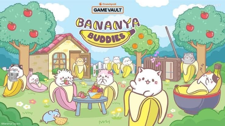 Bananya Buddies brings adorable banana cats to Crunchyroll Game Vault in a cozy new mobile game launching as part of the franchise's 10th anniversary celebration.