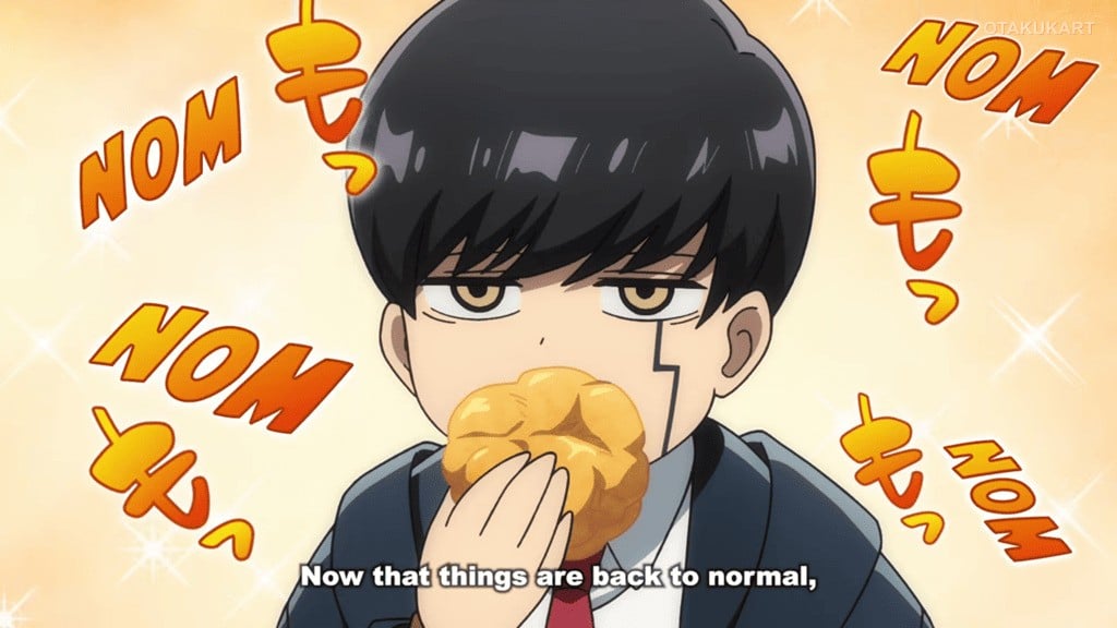 Mash Burnedead enjoys a cream puff in Mashle: Magic and Muscles Season 3 teaser trailer ahead of the anime's January 2027 release.