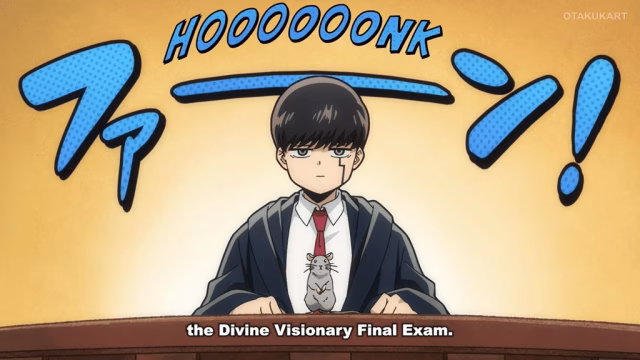 Mash Burnedead appears in the Mashle: Magic and Muscles Season 3 teaser as the Divine Visionary Final Exam Arc begins.