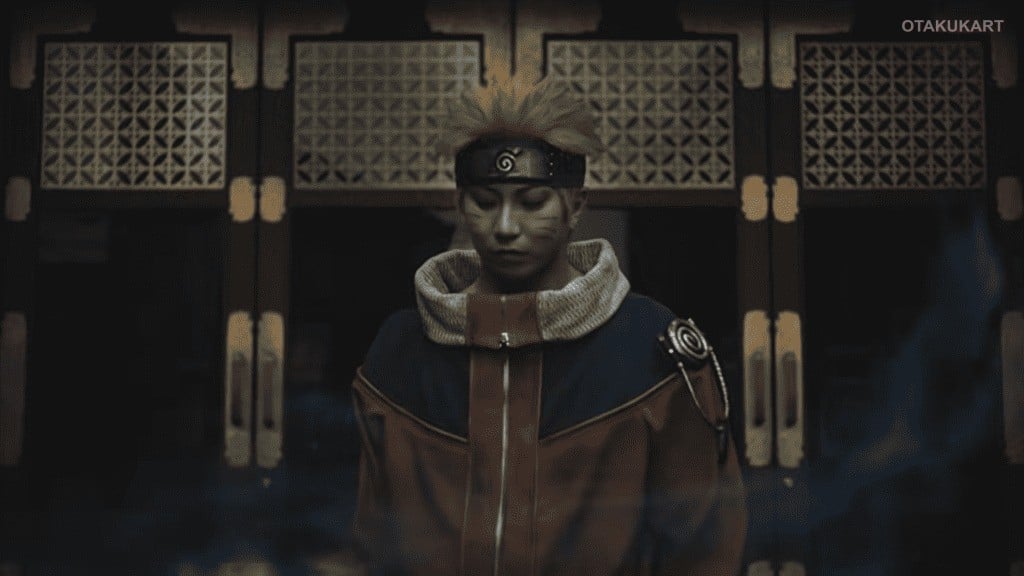 Actor portraying Naruto Uzumaki in the official teaser for Ningeki NARUTO, the new live stage production opening in Kyoto in 2027.