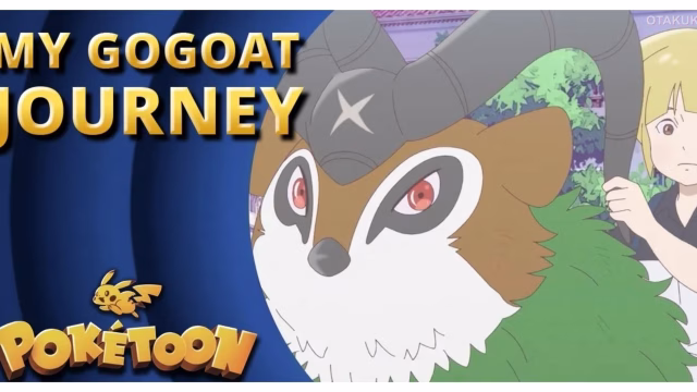 Gogoat and Julian are featured in the key visual for My Gogoat Journey, the fourth short in POKÉTOON Season 2.