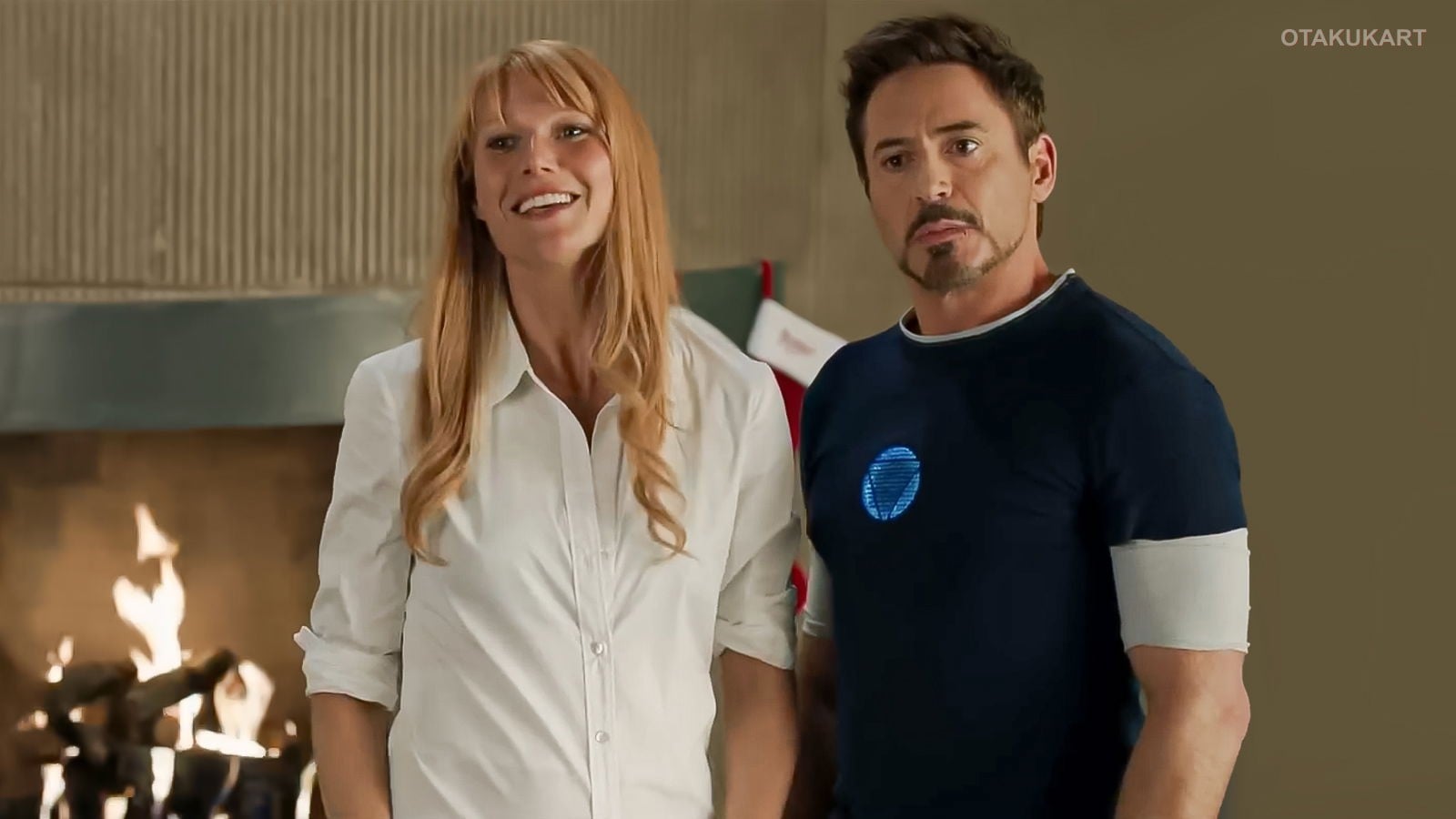Tony Stark and Pepper Potts