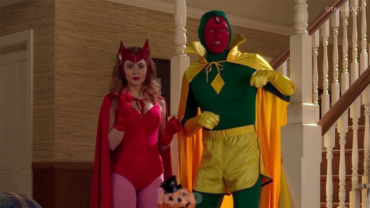 Wanda Maximoff and Vision