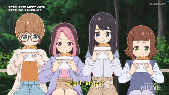 TETSURYO! meet with Tetsudou Musume Sets October 2026 HIDIVE Release for Railway Girls Anime