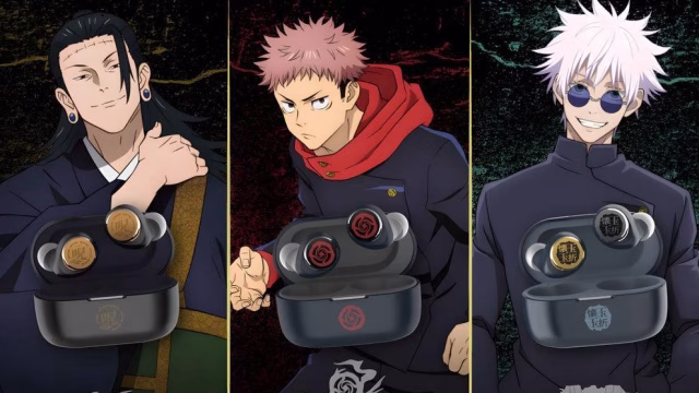 AVIOT Reveals Official JUJUTSU KAISEN Wireless Earbuds With 250+ Voice Lines and Anime-Inspired Sound