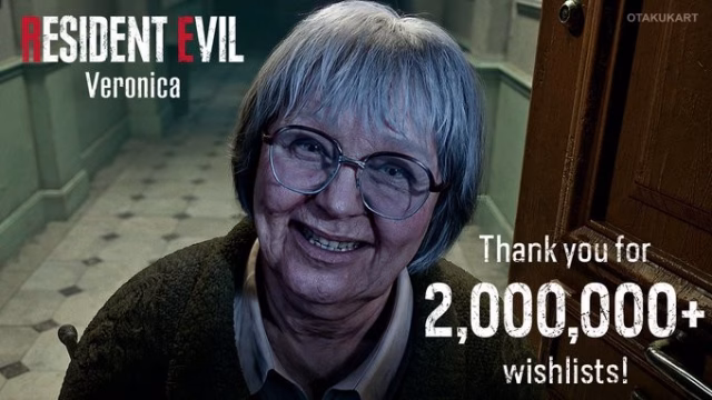 Resident Evil: Code Veronica remake surpasses 2 million wishlists as Capcom celebrates major milestone