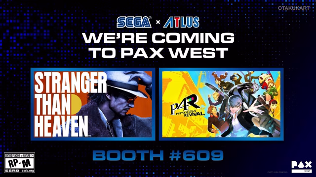 SEGA Reveals PAX West 2026 Lineup With Persona 4 Revival and Stranger Than Heaven Demos