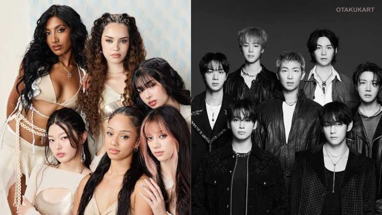 Fans Call Out KATSEYE for BTS Arirang Visual Similarities
