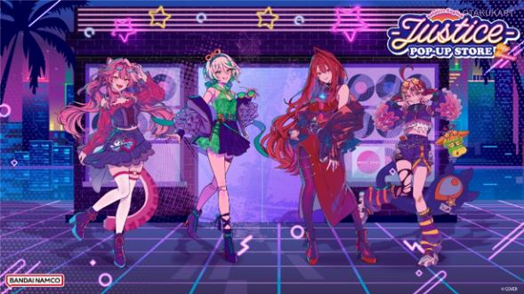 hololive English -Justice- POP-UP STORE -City Groove Announces Five-City U.S. Tour