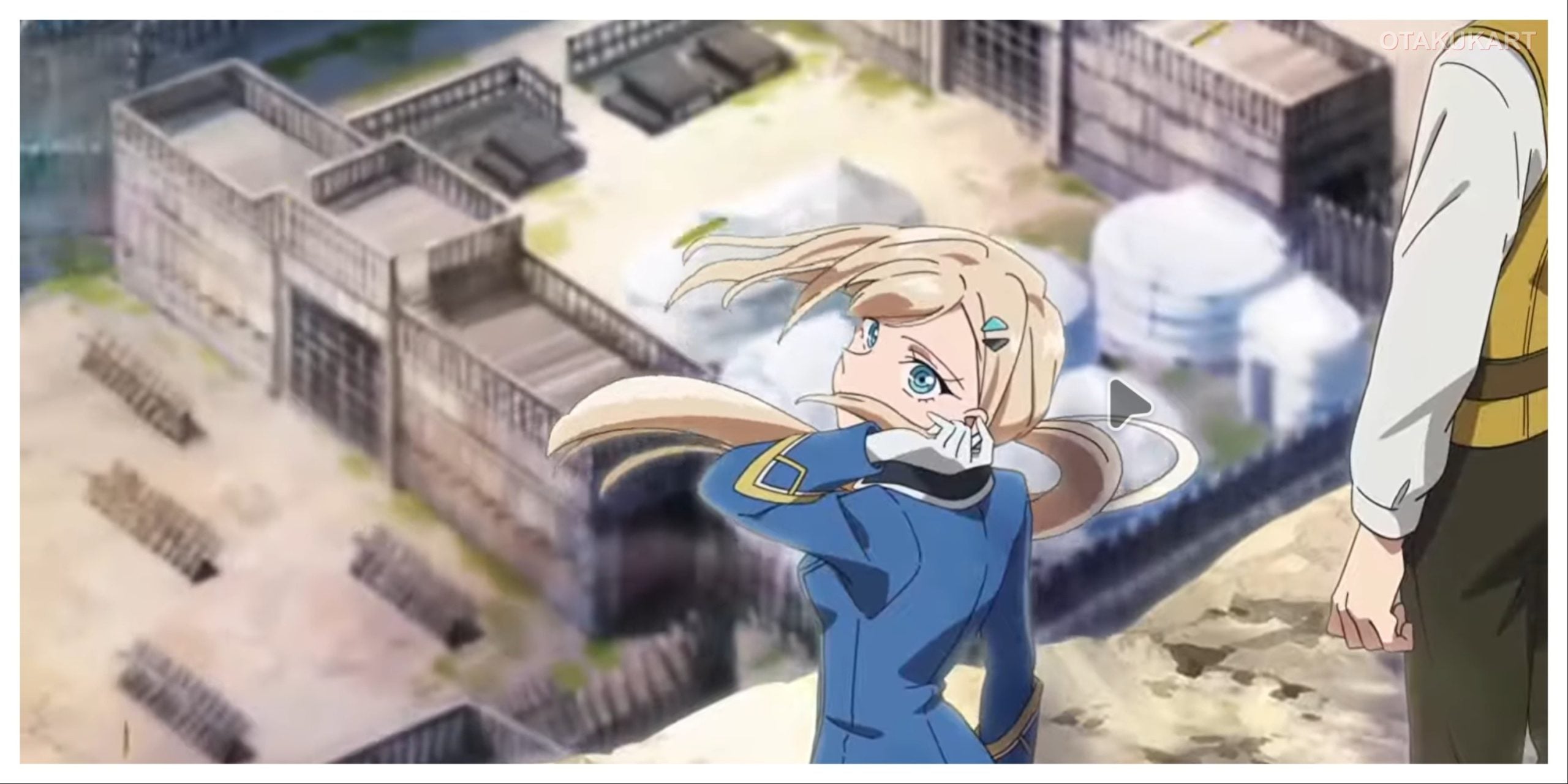 omelia von Graham in Romelia War Chronicle anime 