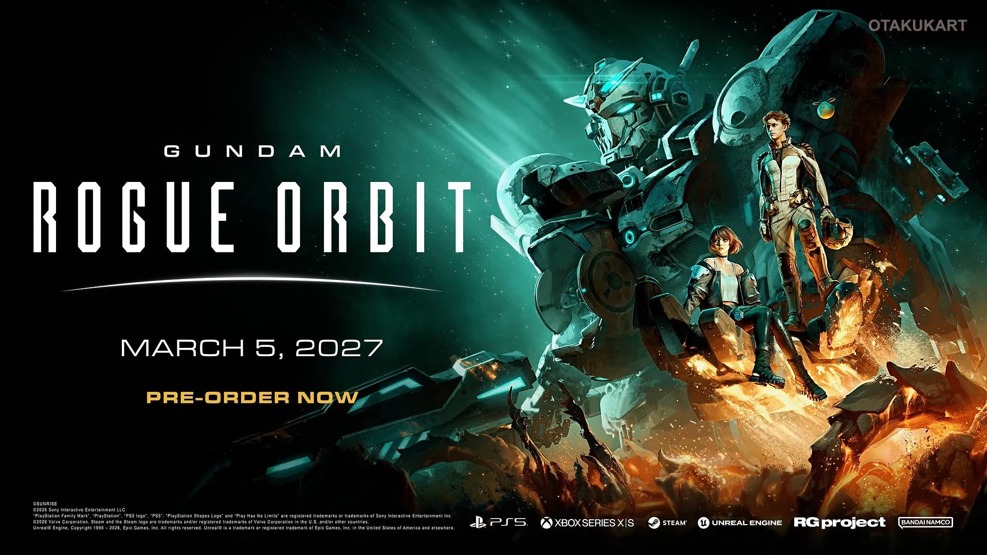 New Gundam Rogue Orbit Walkthrough Shows Fast Mech Combat