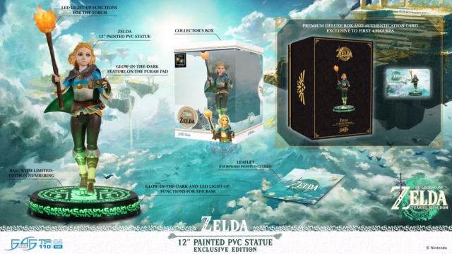 First 4 Figures Opens Pre-Orders for The Legend of Zelda: Tears of the Kingdom Princess Zelda Statue