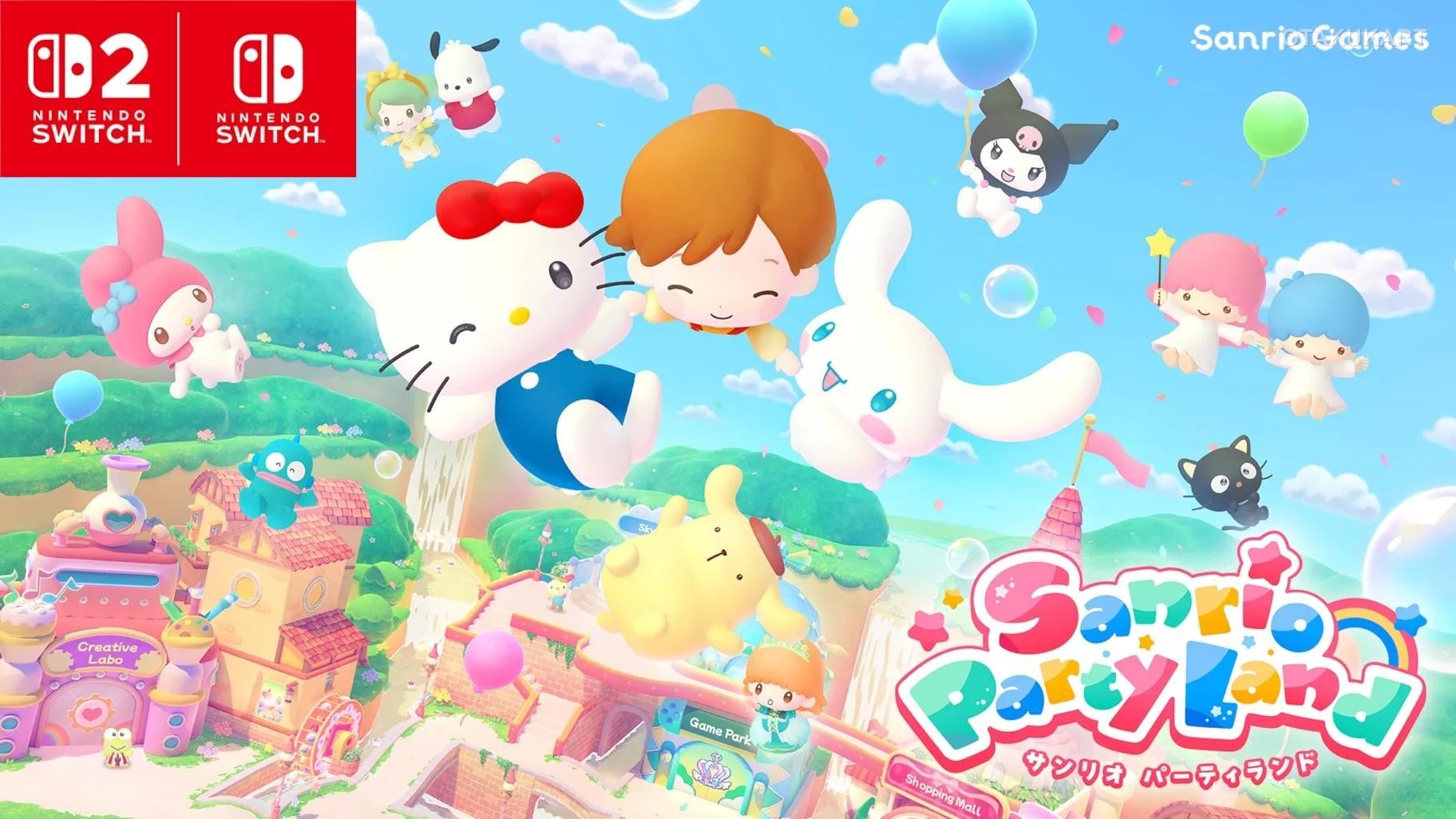 Hello Kitty Party Land Launches October 29 With 45+ Mini Games and 145 Sanrio Characters