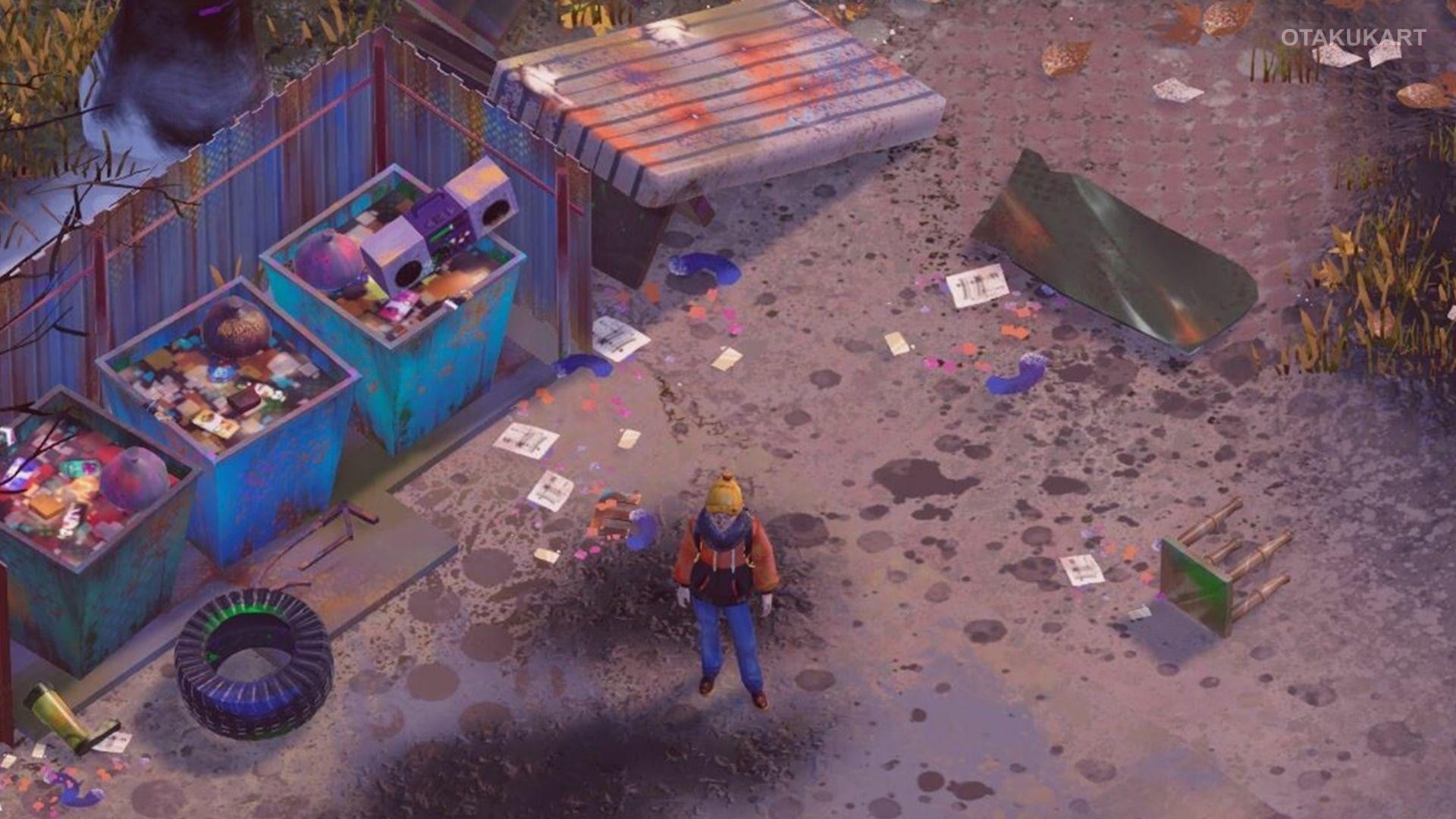 War-damaged urban environment from the Hollow Home survival RPG.