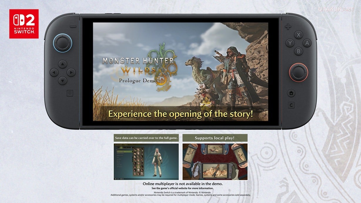 Monster Hunter Wilds Free Prologue Demo Arrives on Nintendo Switch 2 on October 19