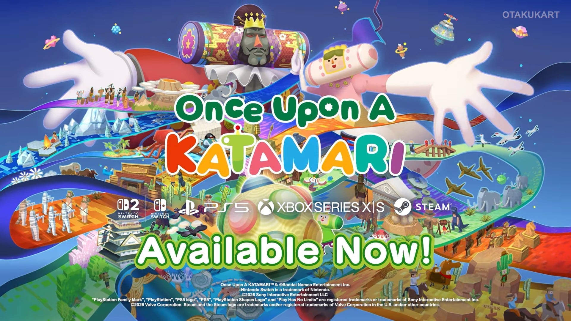 Once Upon A KATAMARI Launches on Nintendo Switch 2 Alongside Rolling LIVE Highlights DLC