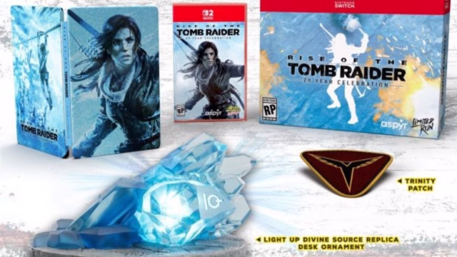 Rise of the Tomb Raider Gets Physical Nintendo Switch 2 Release From Limited Run Games