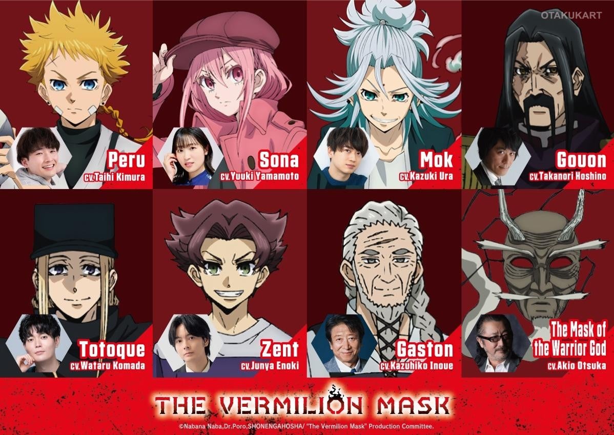 The Vermilion Mask Cast Reveals Character Insights at KYOMAF 2026 Special Stage