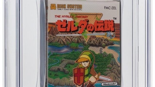 Rare Legend of Zelda Famicom Copy Sells for $32,500 at Heritage Auctions Due to Yellow Packaging Text