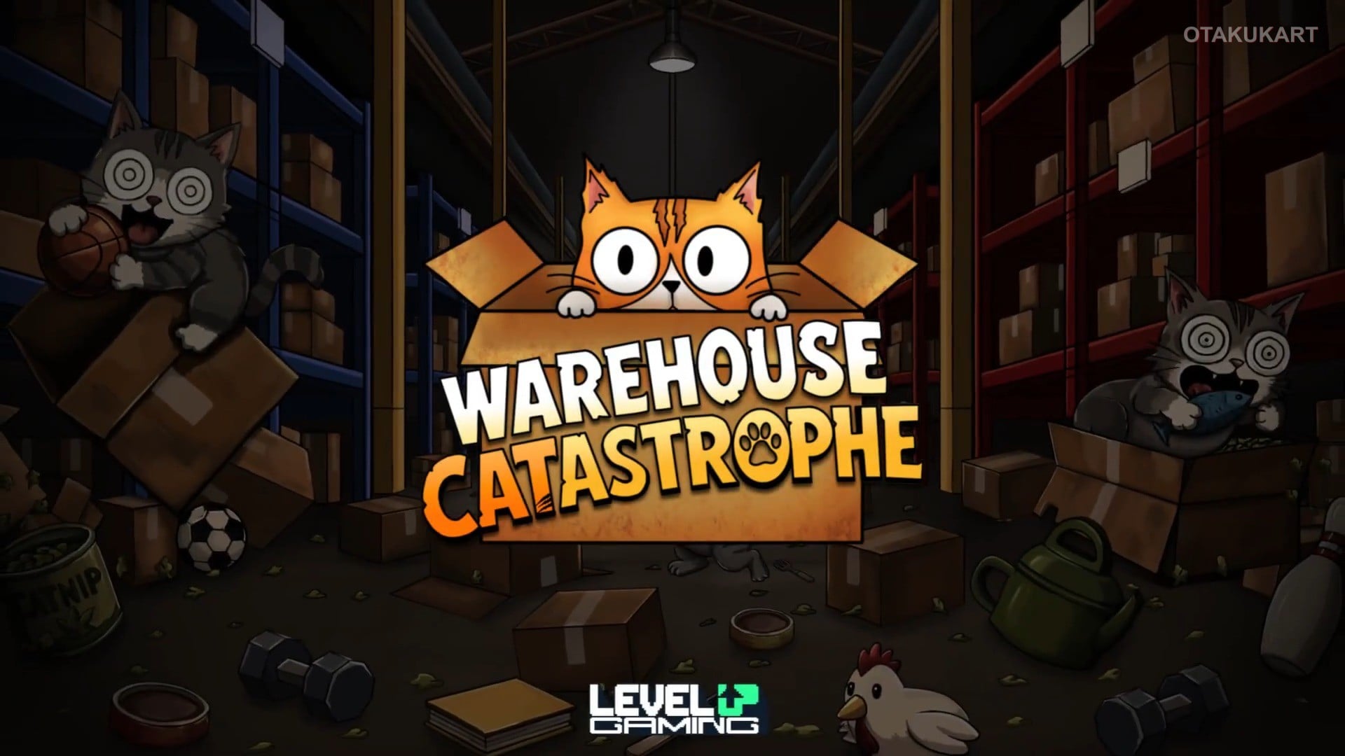 Warehouse Catastrophe Launches on Steam With 4,170 Items to Organize and Cats to Unlock